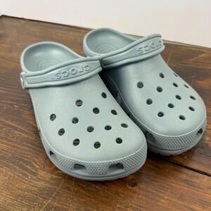 Crocs Classic Clog Shoes Womens 9 Mens  7 Green Slip On Comfort Sandals